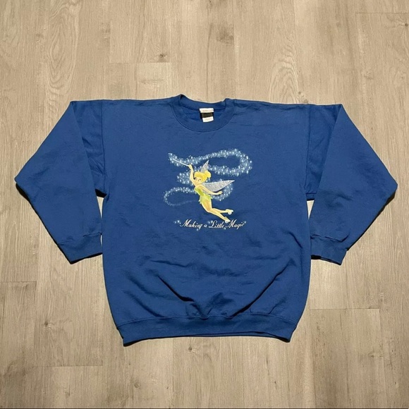 Disney Tops - Vintage Disney Store TINK Tinkerbell “Making A Little Magic” Sweatshirt